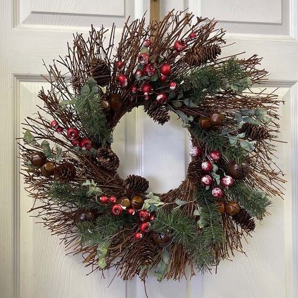 Other - Pinecone and berry were wreath!